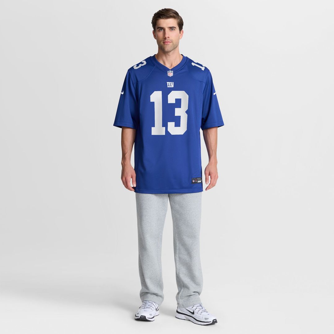 Men's New York Giants Odell Beckham Jr. Nike Royal Team Game Jersey