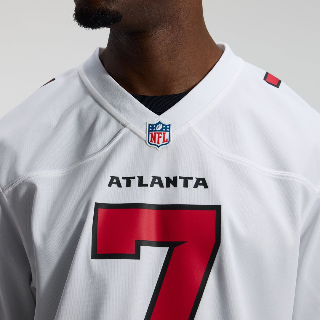 Men's Atlanta Falcons Bijan Robinson Nike White Game Jersey