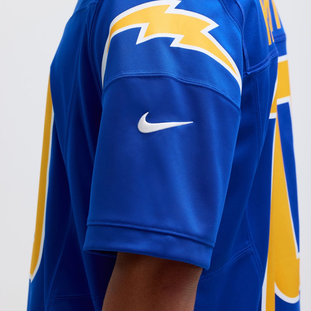 Men's Los Angeles Chargers Justin Herbert Nike Royal Vapor F.U.S.E. Limited Jersey