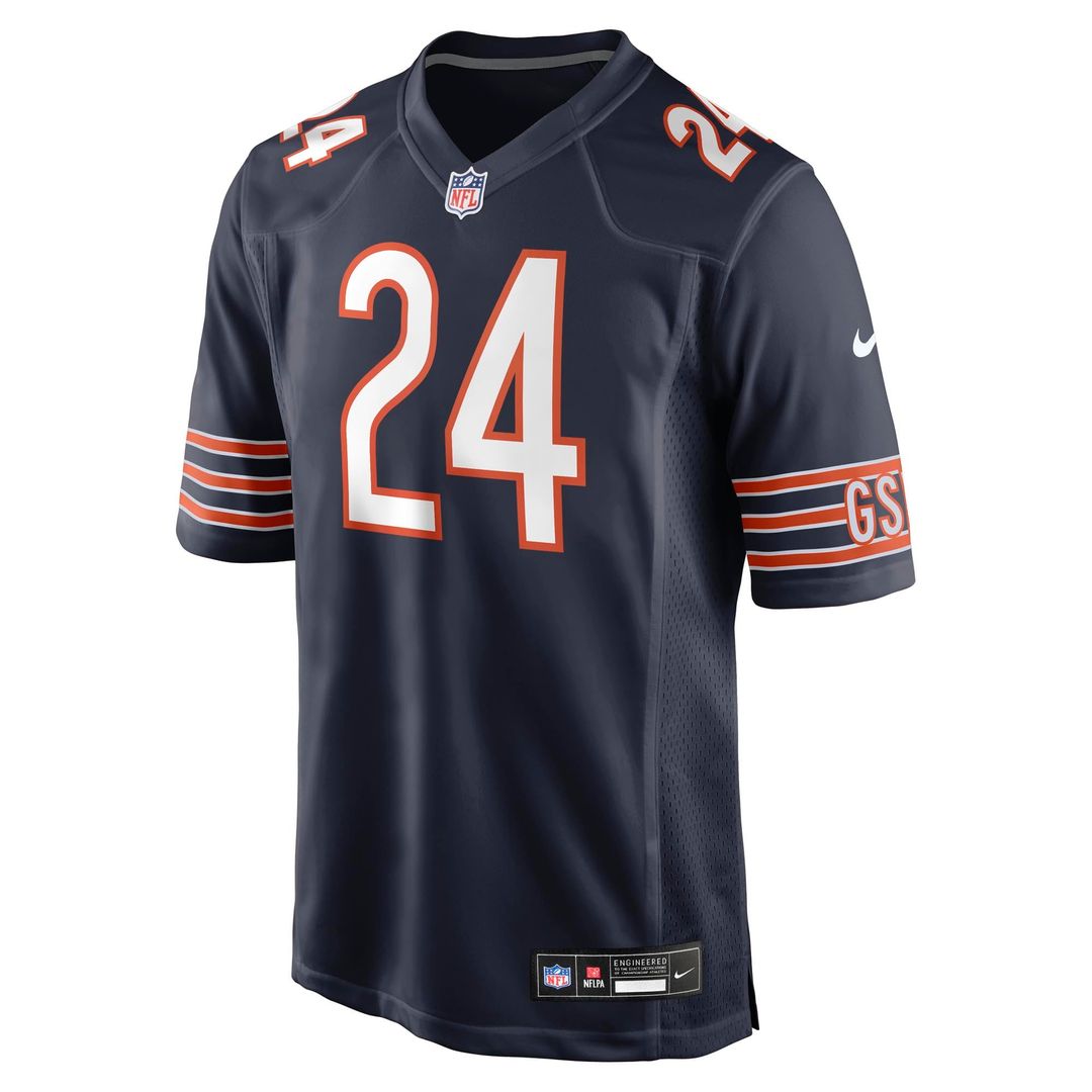 Men's Chicago Bears Malik Muhammad Nike Navy Team Game Jersey