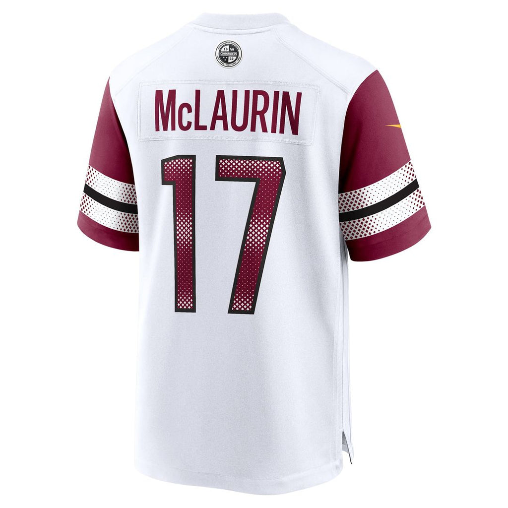 Men's Washington Commanders Terry McLaurin Nike  White Game Jersey