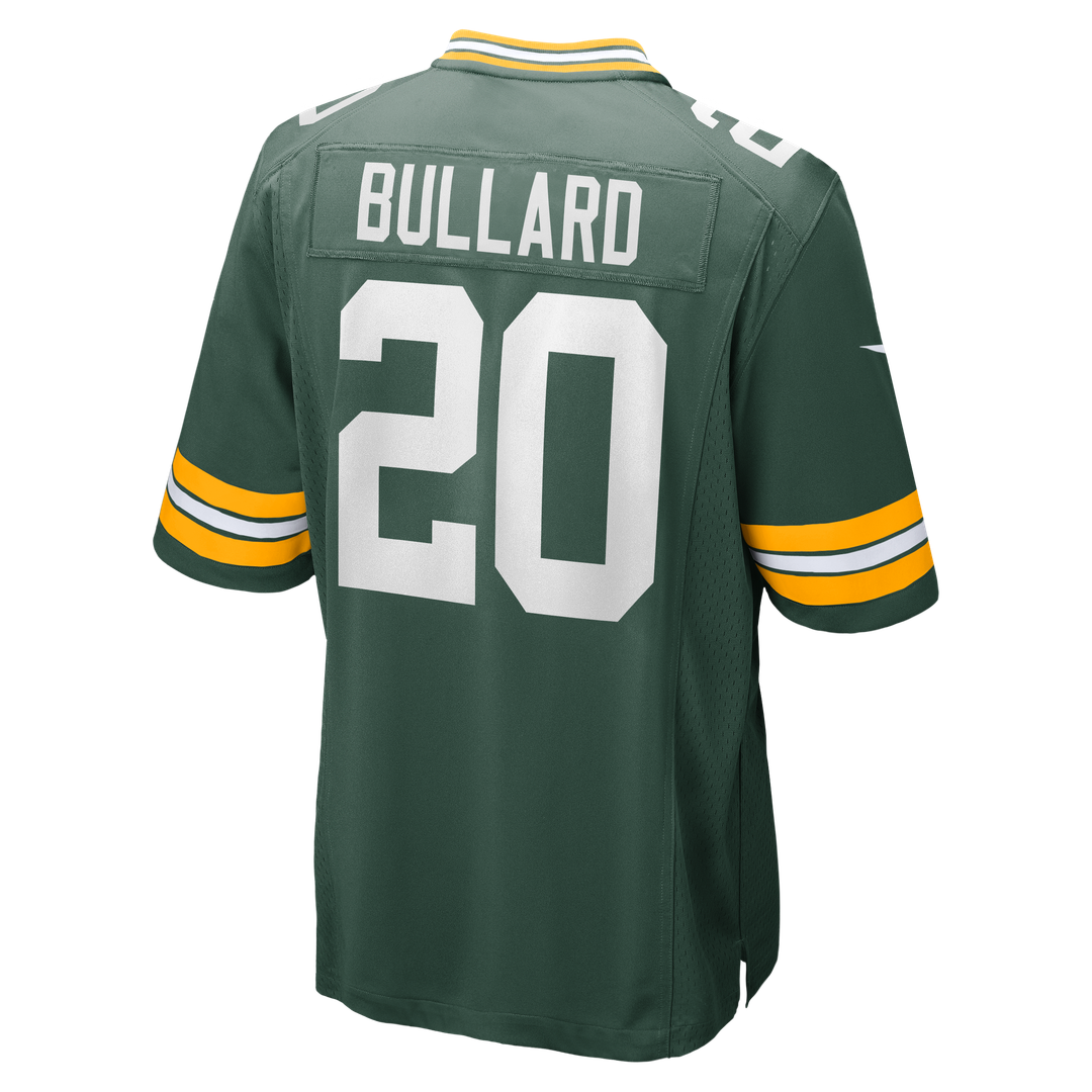 Men's Green Bay Packers Javon Bullard Nike  Green  Game Jersey