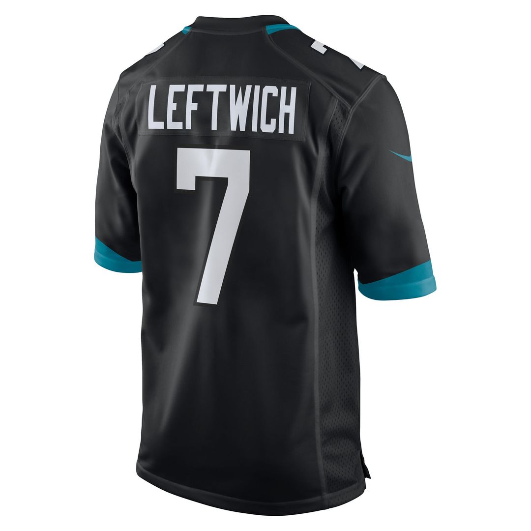 Men's Jacksonville Jaguars Byron Leftwich Nike Teal Retired Player Game Jersey