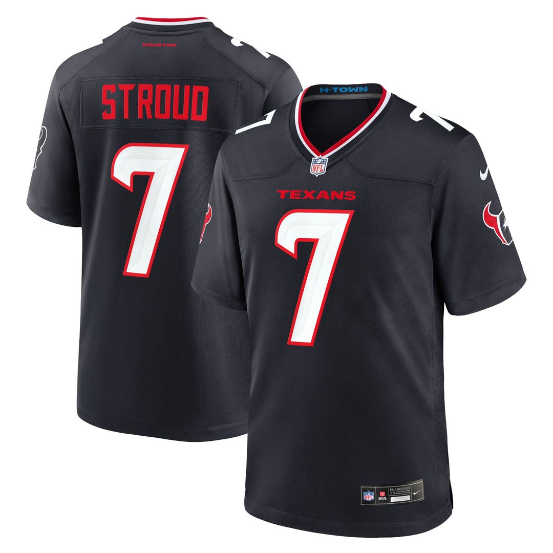 Men's Houston Texans C.J. Stroud Nike Red Alternate Game Jersey