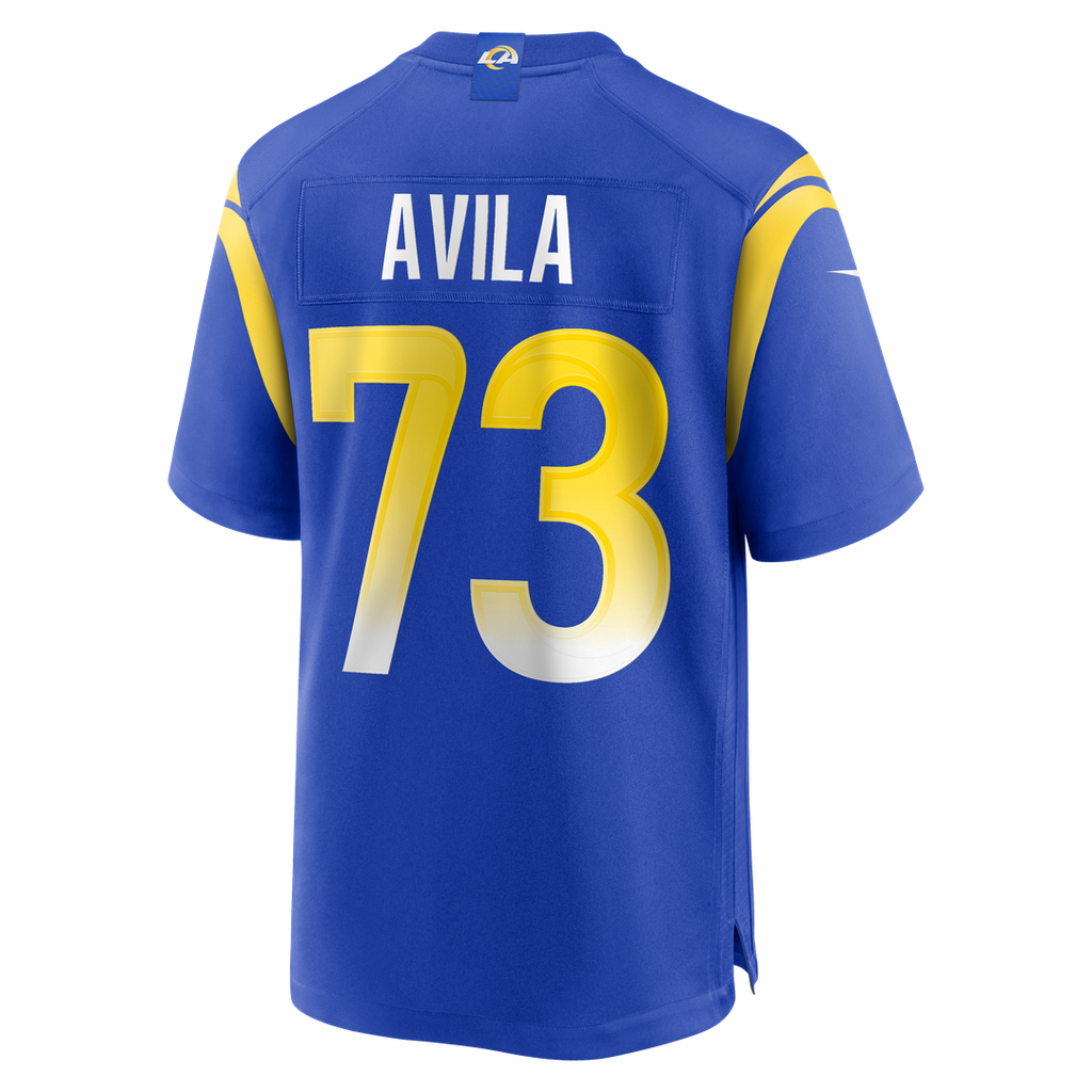 Men's Los Angeles Rams Steve Avila Nike Royal Home Game Jersey