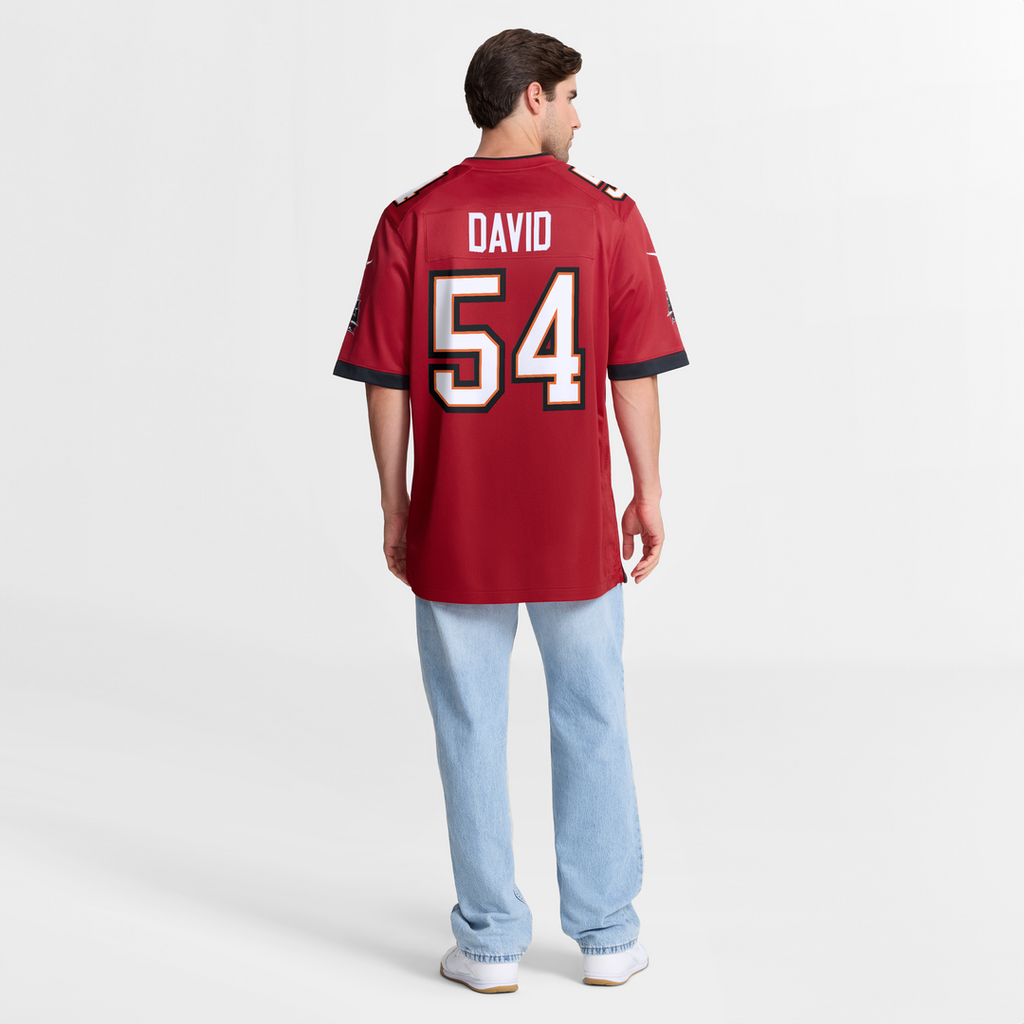 Men's Tampa Bay Buccaneers Lavonte David Nike Red Game Jersey