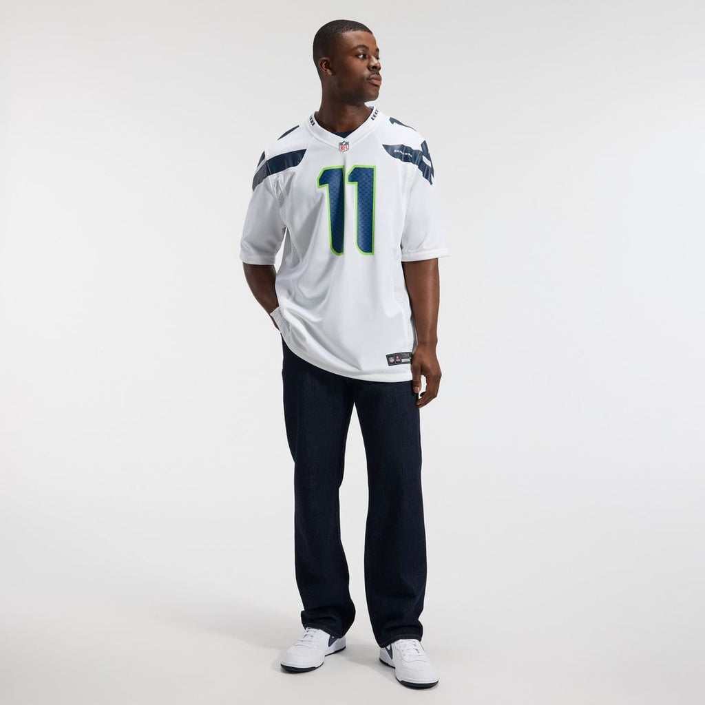 Men's Seattle Seahawks Jaxon Smith-Njigba Nike White Game Jersey