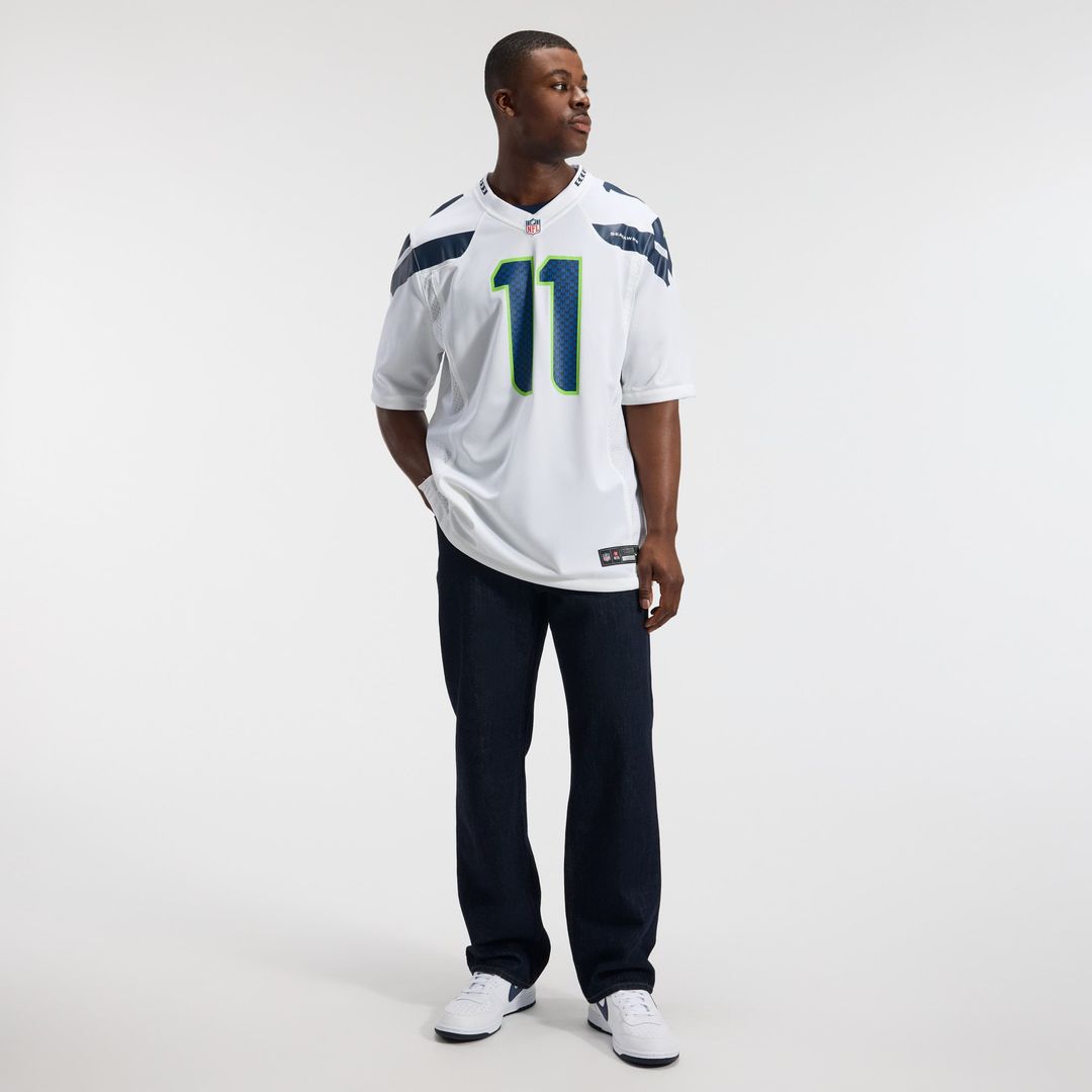 Men's Seattle Seahawks Jaxon Smith-Njigba Nike White Game Jersey