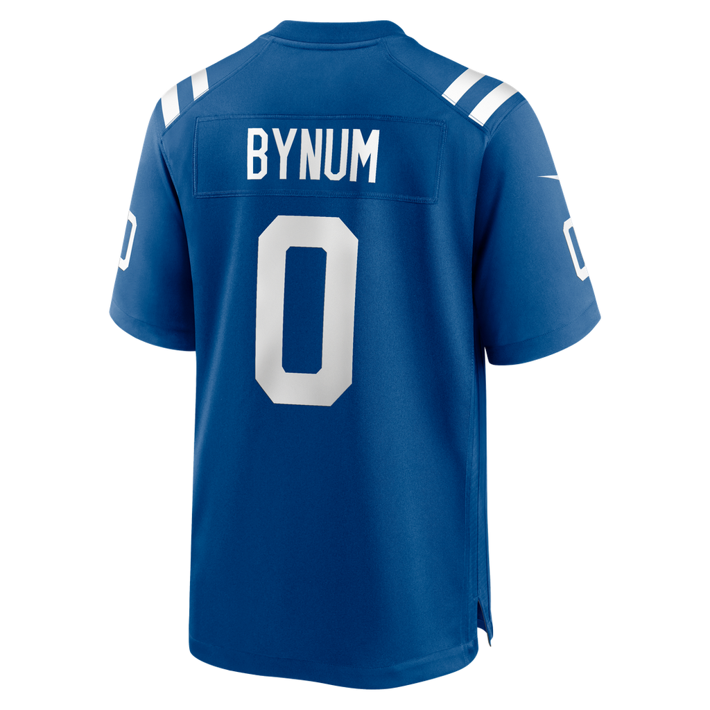 Men's Indianapolis Colts Camryn Bynum Nike  Heather Royal Alternate 2 Indiana Nights Game Jersey