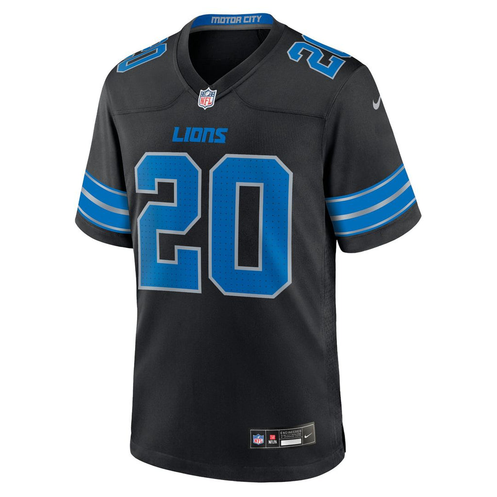 Men's Detroit Lions Barry Sanders Nike Blue Retired Player Game Jersey