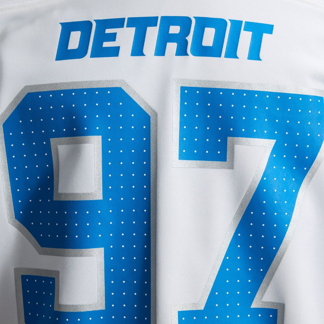 Men's Detroit Lions Aidan Hutchinson Nike White Game Jersey
