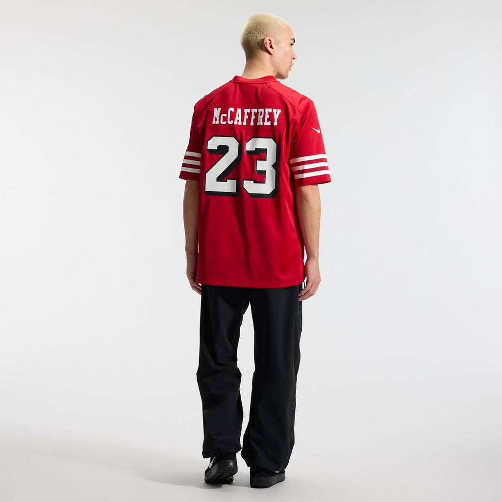 Men's San Francisco 49ers Christian McCaffrey Nike Scarlet Alternate Game Player Jersey
