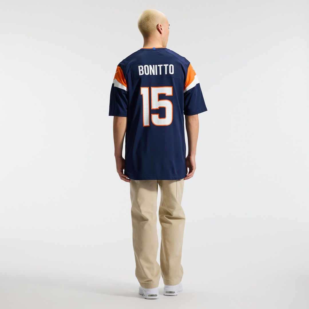 Men's Denver Broncos Nik Bonitto Nike  Orange Team Game Jersey
