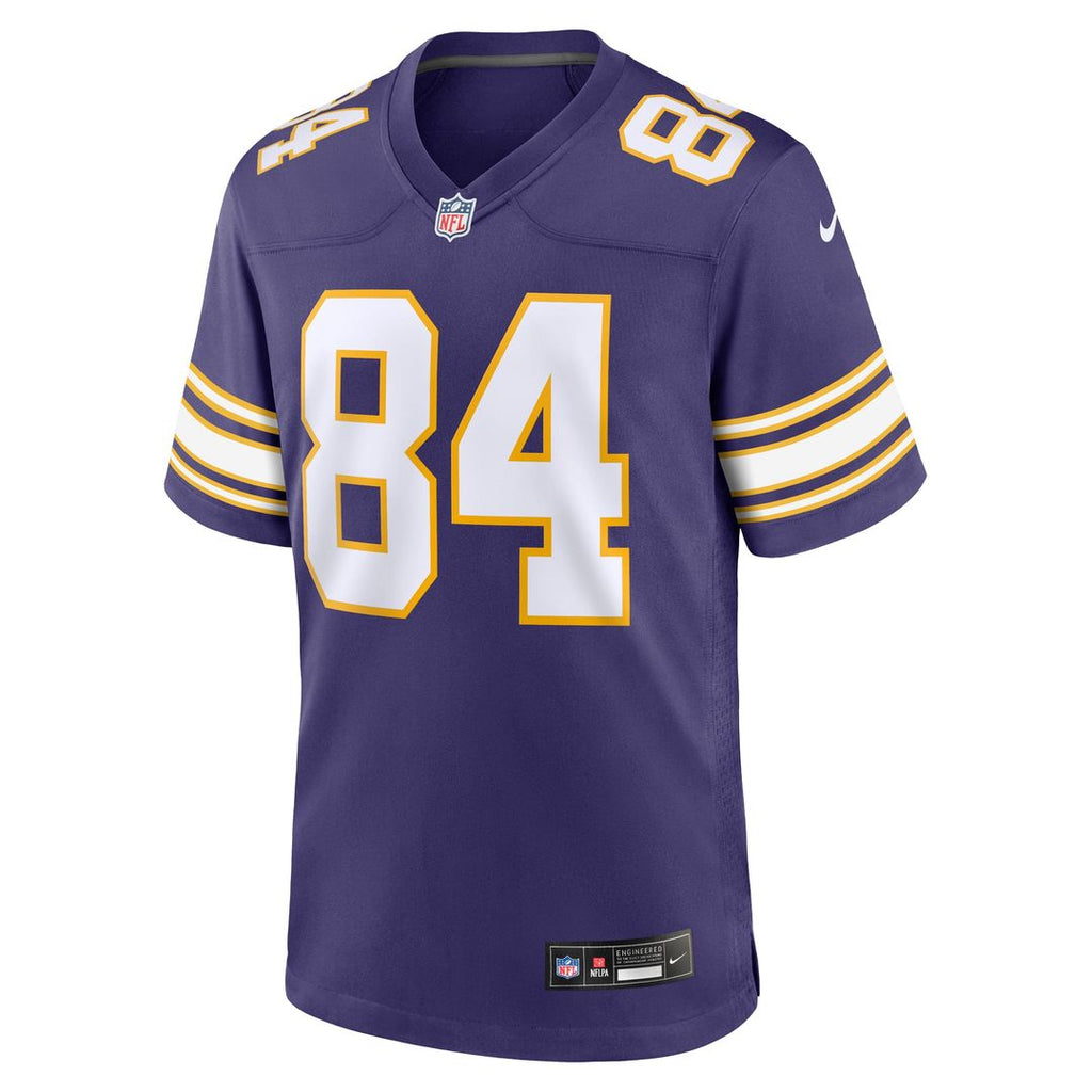 Men's Minnesota Vikings Randy Moss Nike White Alternate Retired Player Game Jersey