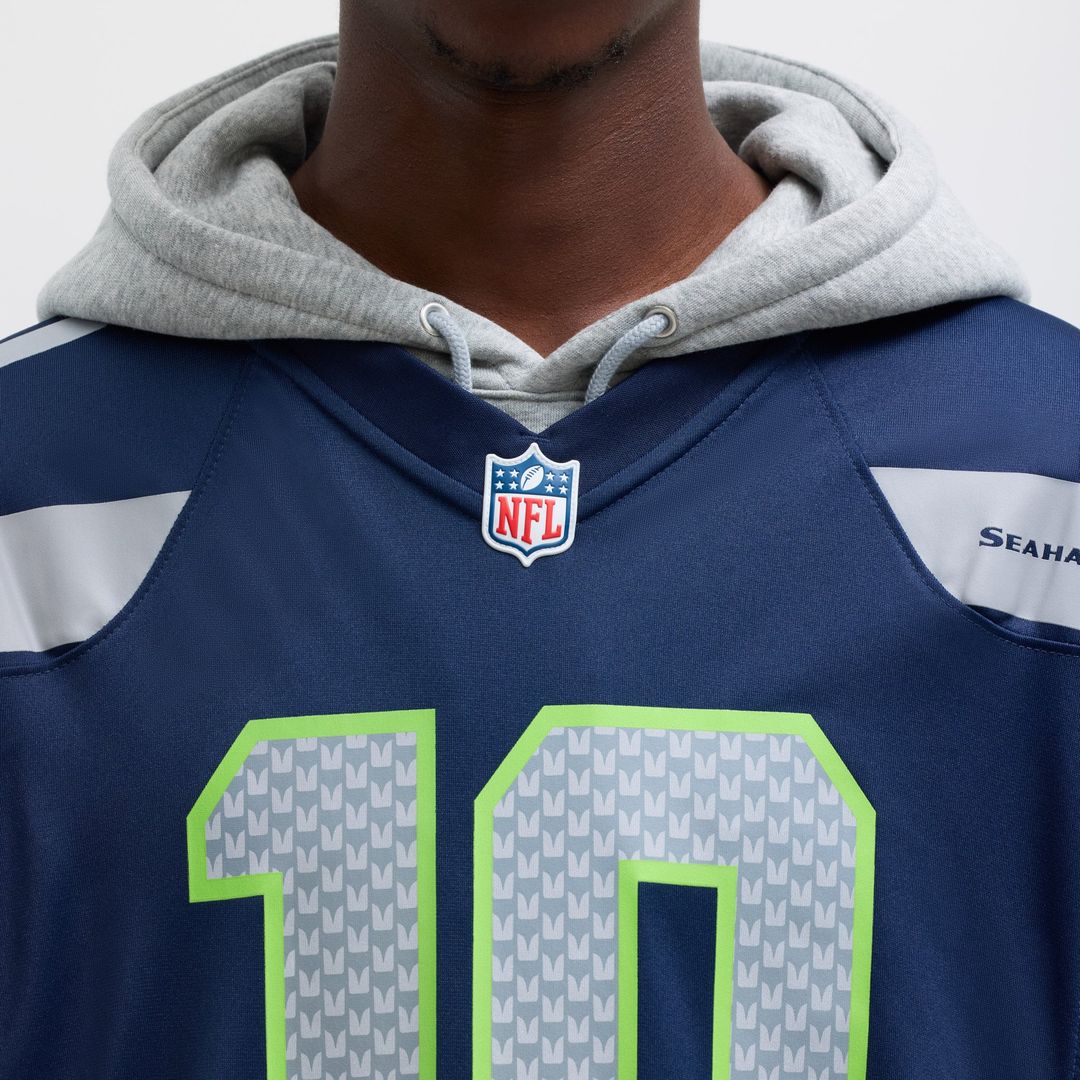 Men's Seattle Seahawks Cooper Kupp Nike  College Navy Team Game Jersey