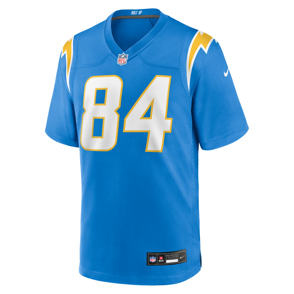 Men's Los Angeles Chargers KeAndre Lambert-Smith Nike  Powder Blue Team Game Jersey