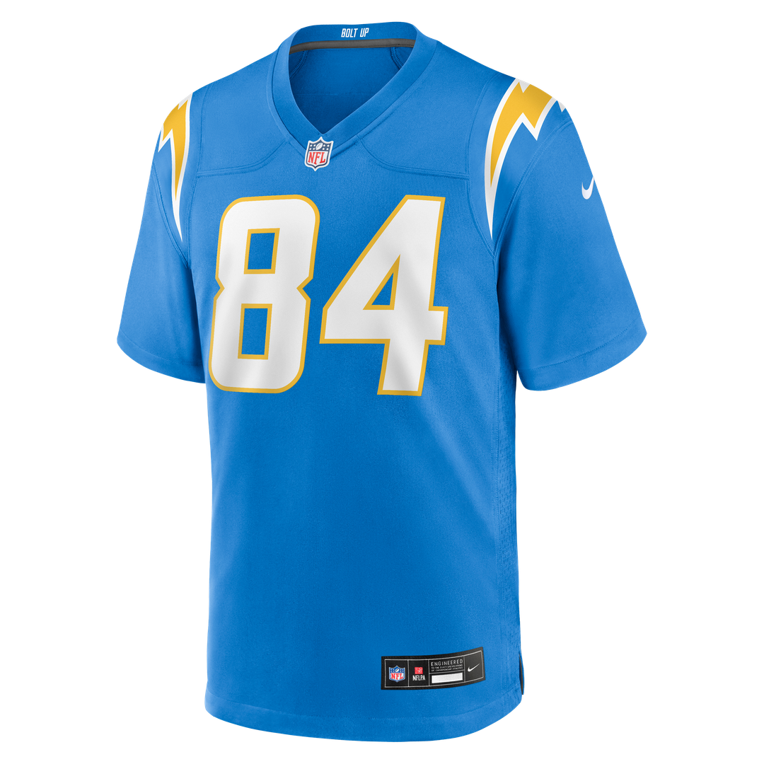 Men's Los Angeles Chargers KeAndre Lambert-Smith Nike  Powder Blue Team Game Jersey