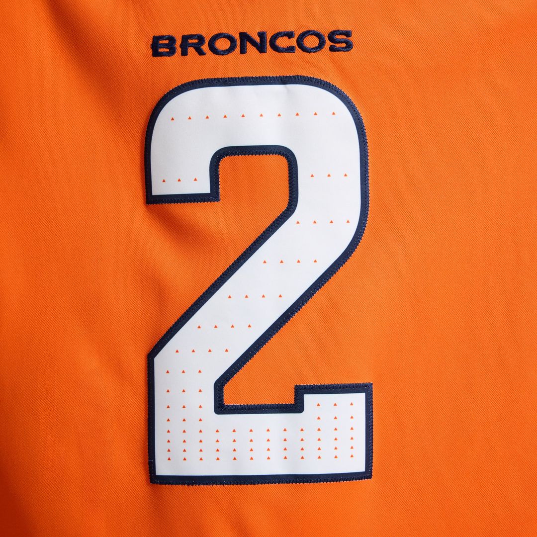 Men's Denver Broncos Pat Surtain II Nike Navy Alternate Vapor F.U.S.E. Stitched Limited Jersey