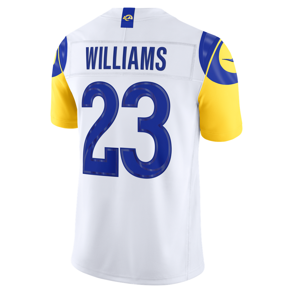 Men's Los Angeles Rams Kyren Williams Nike Royal Team Vapor F.U.S.E. Stitched Limited Jersey