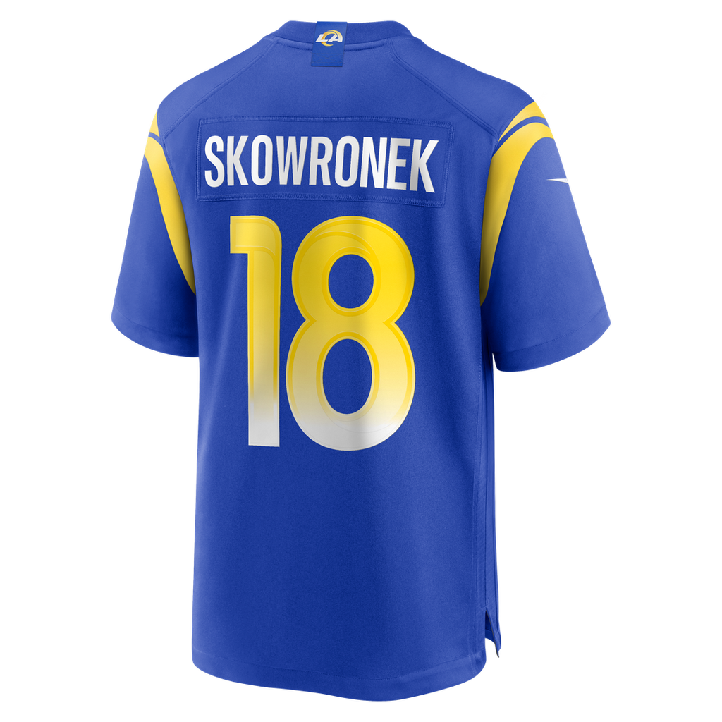 Men's Los Angeles Rams Ben Skowronek Nike Royal Game Jersey