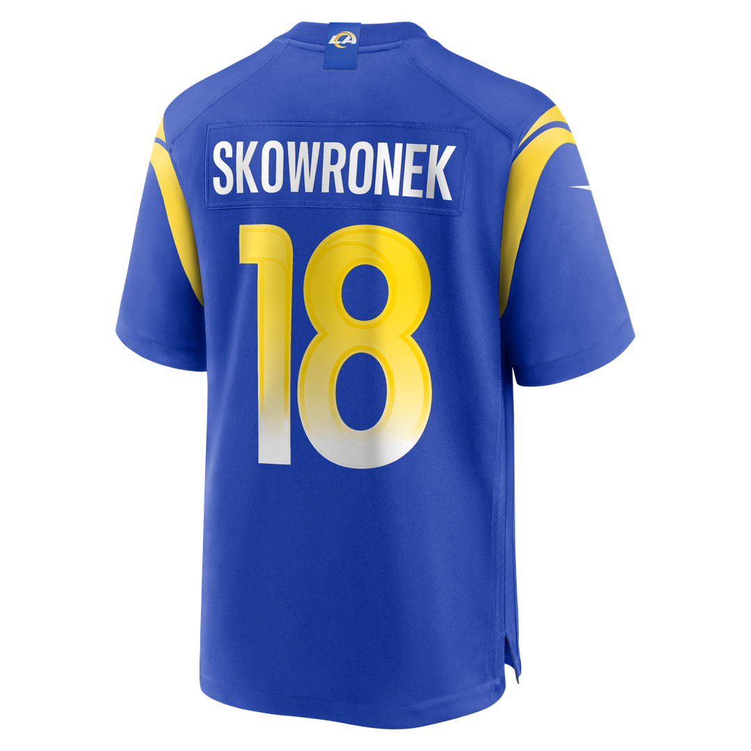 Men's Los Angeles Rams Ben Skowronek Nike Royal Game Jersey