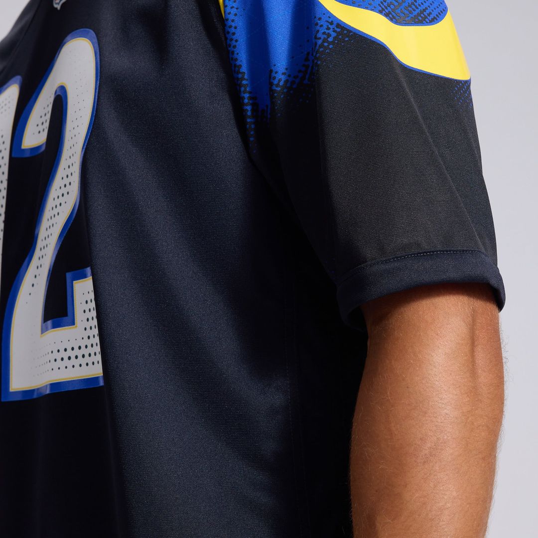 Men's Los Angeles Rams Puka Nacua Nike Dark Blue Rivalries Collection Game Jersey