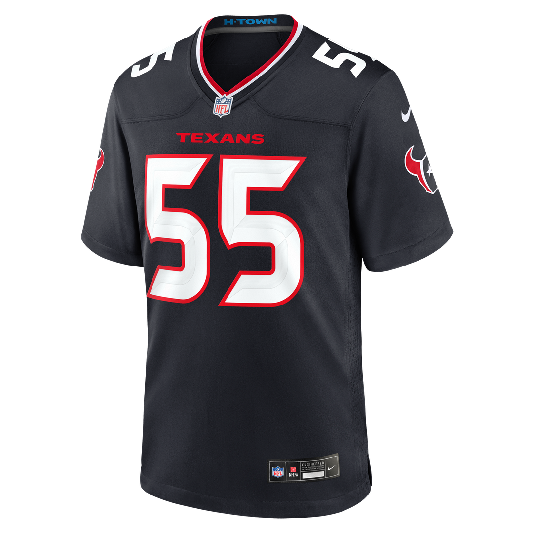 Men's Houston Texans Danielle Hunter Nike  Navy Team Game Jersey