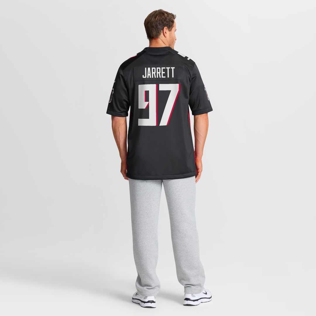 Men's Atlanta Falcons Grady Jarrett Nike Black Game Player Jersey