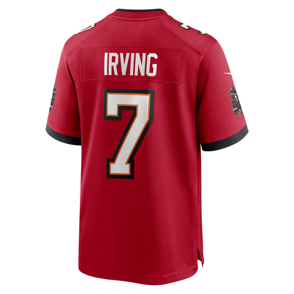 Men's Tampa Bay Buccaneers Bucky Irving Nike  Pewter Alternate Game Jersey