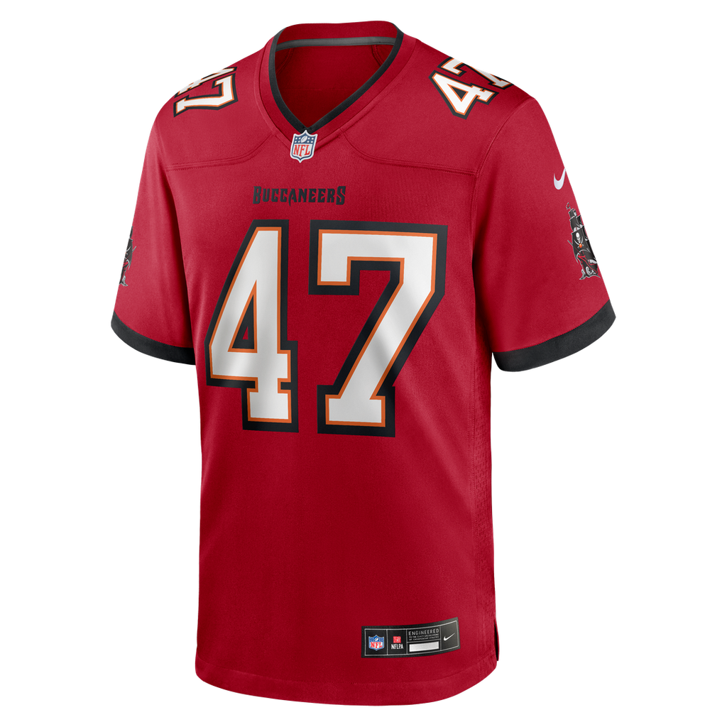 Men's Tampa Bay Buccaneers John Lynch Nike Red Game Retired Player Jersey