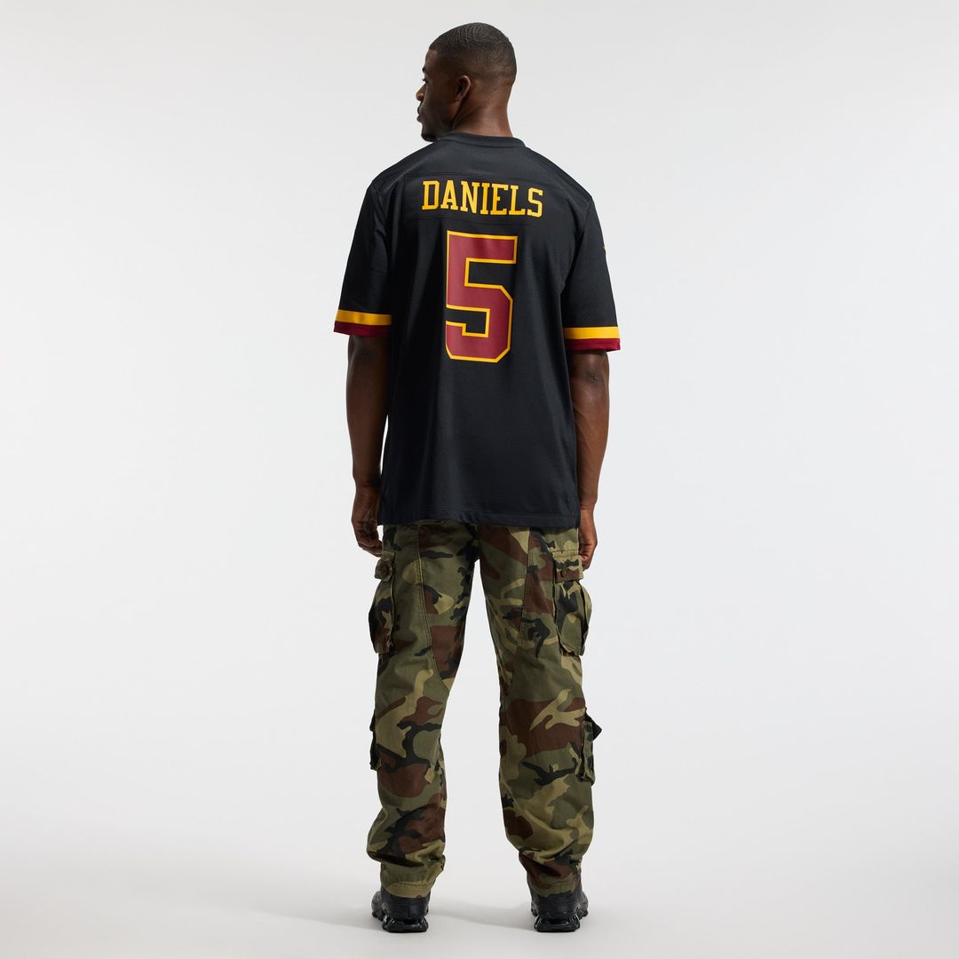 Men's Washington Commanders Jayden Daniels Nike Burgundy Game Jersey