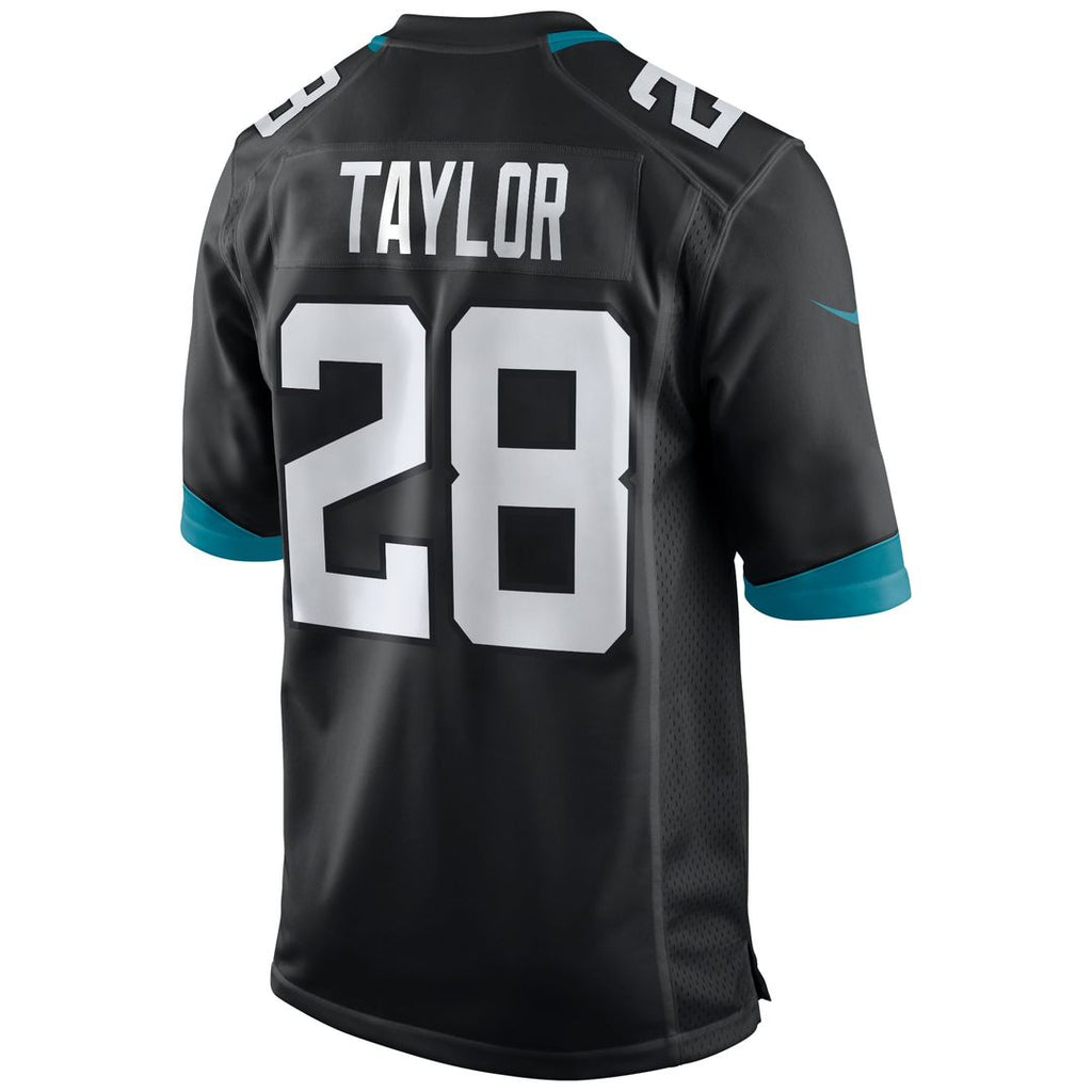Men's Jacksonville Jaguars Fred Taylor Nike Black Retired Player Alternate Game Jersey