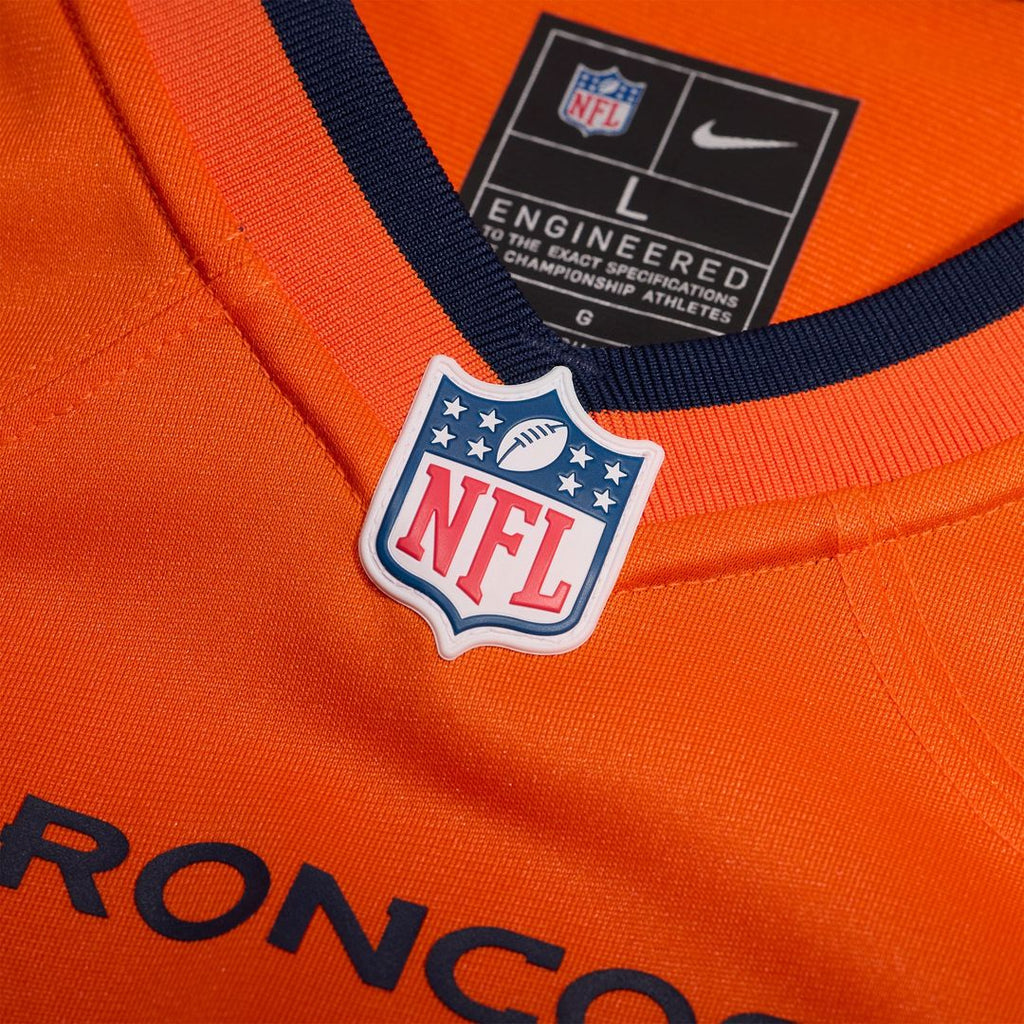 Men's Denver Broncos Dondrea Tillman Nike  Orange Team Game Jersey
