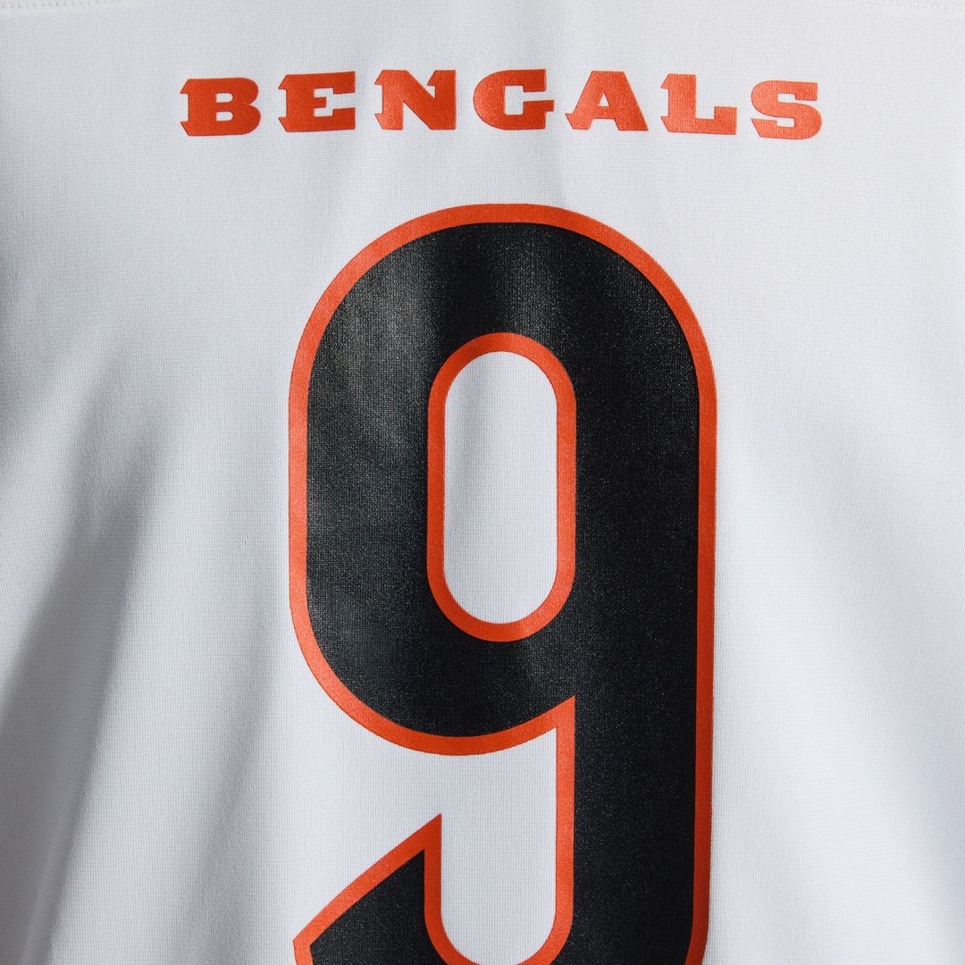 Men's Cincinnati Bengals Joe Burrow Nike White Game Jersey