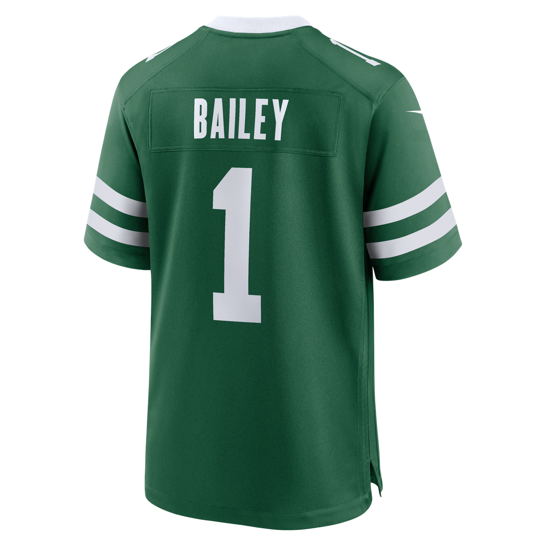 Men's New York Jets David Bailey Nike Green Team Game Jersey
