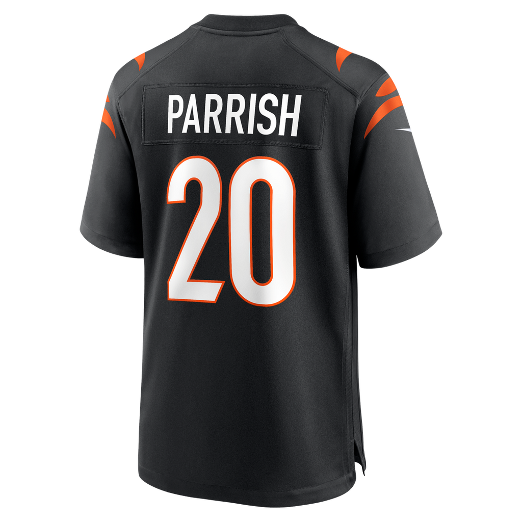 Men's Cincinnati Bengals Lemar Parrish Nike Black Team Retired Game Jersey