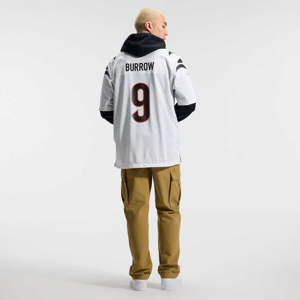 Men's Cincinnati Bengals Joe Burrow Nike White Game Jersey