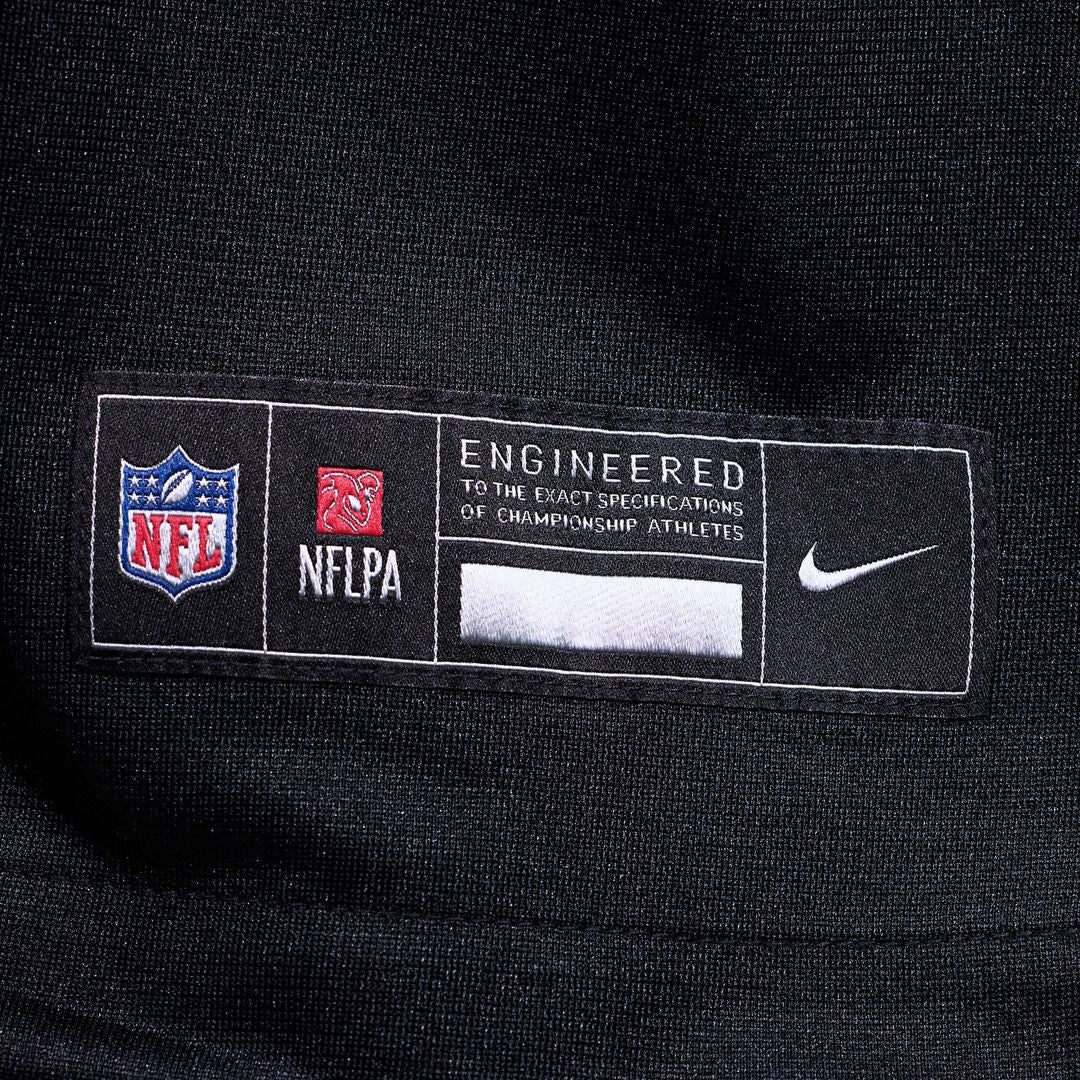 Men's Atlanta Falcons Alfred Jenkins Nike Black Game Retired Player Jersey
