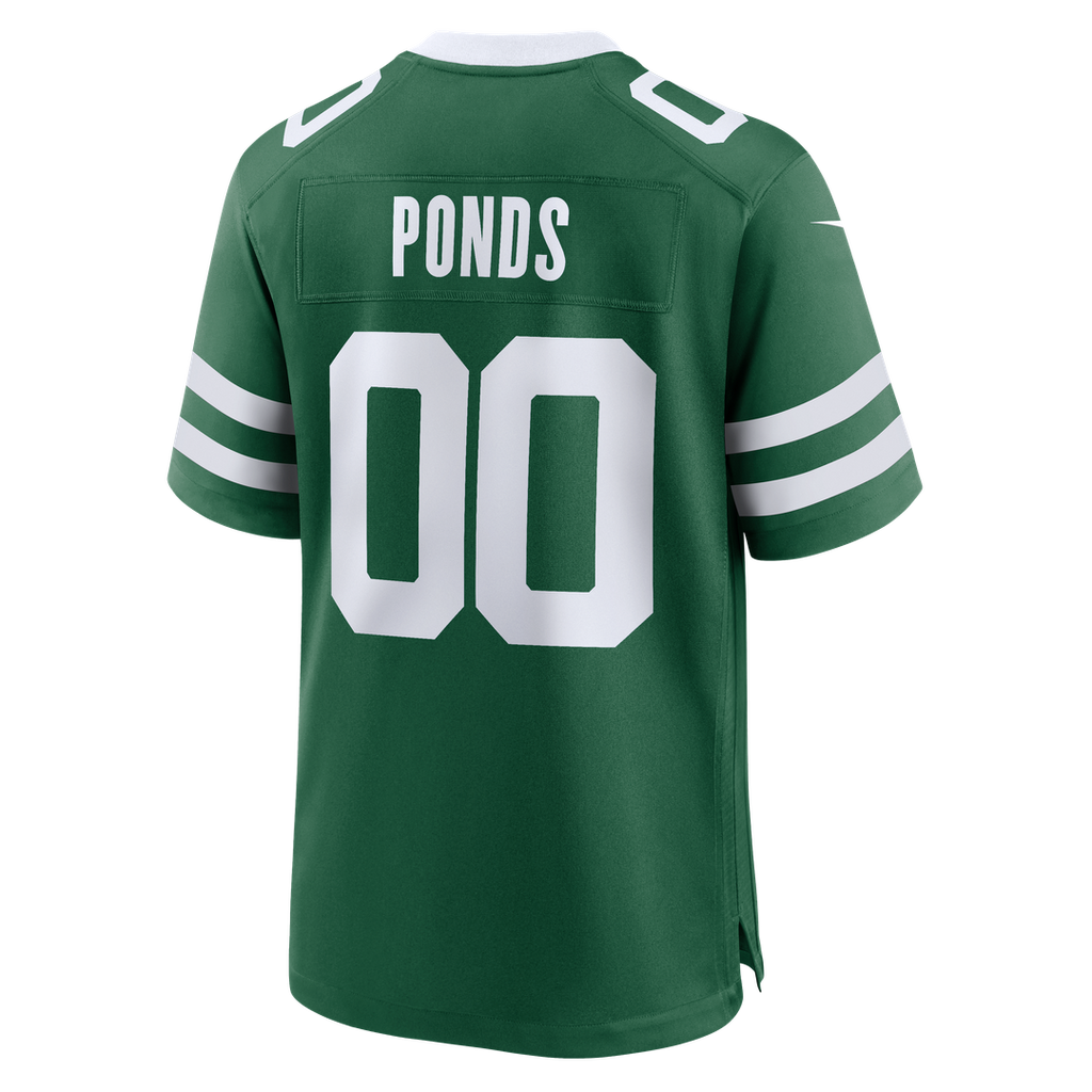 Men's New York Jets D'Angelo Ponds Nike Legacy Green Game Jersey