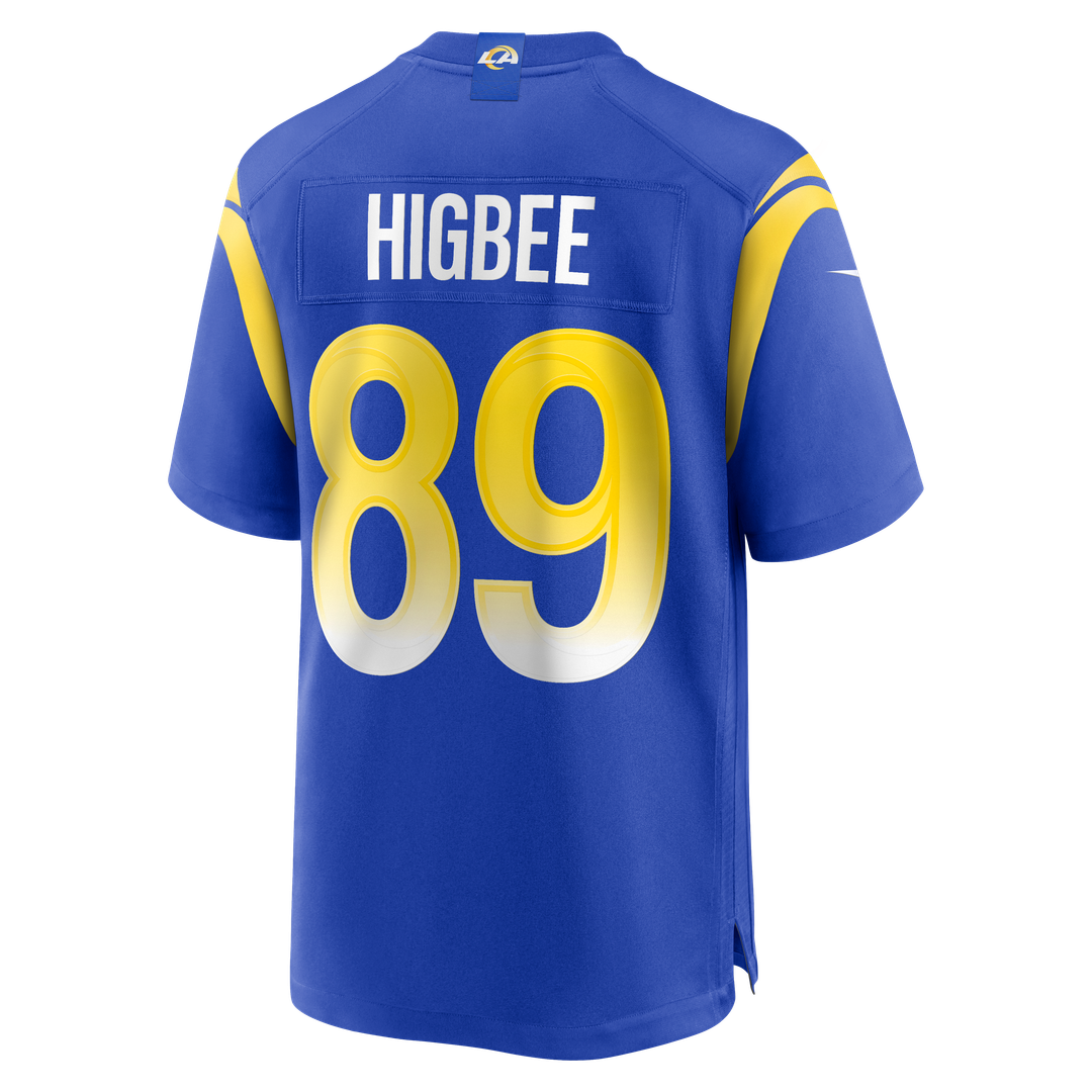 Men's Los Angeles Rams Tyler Higbee Nike Royal Game Player Jersey