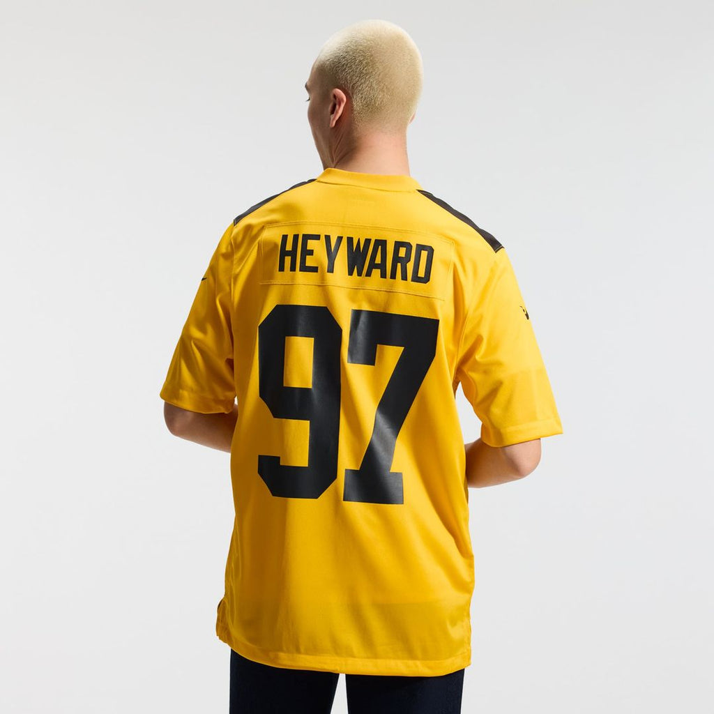 Men's Pittsburgh Steelers Cameron Heyward Nike Black Game Jersey