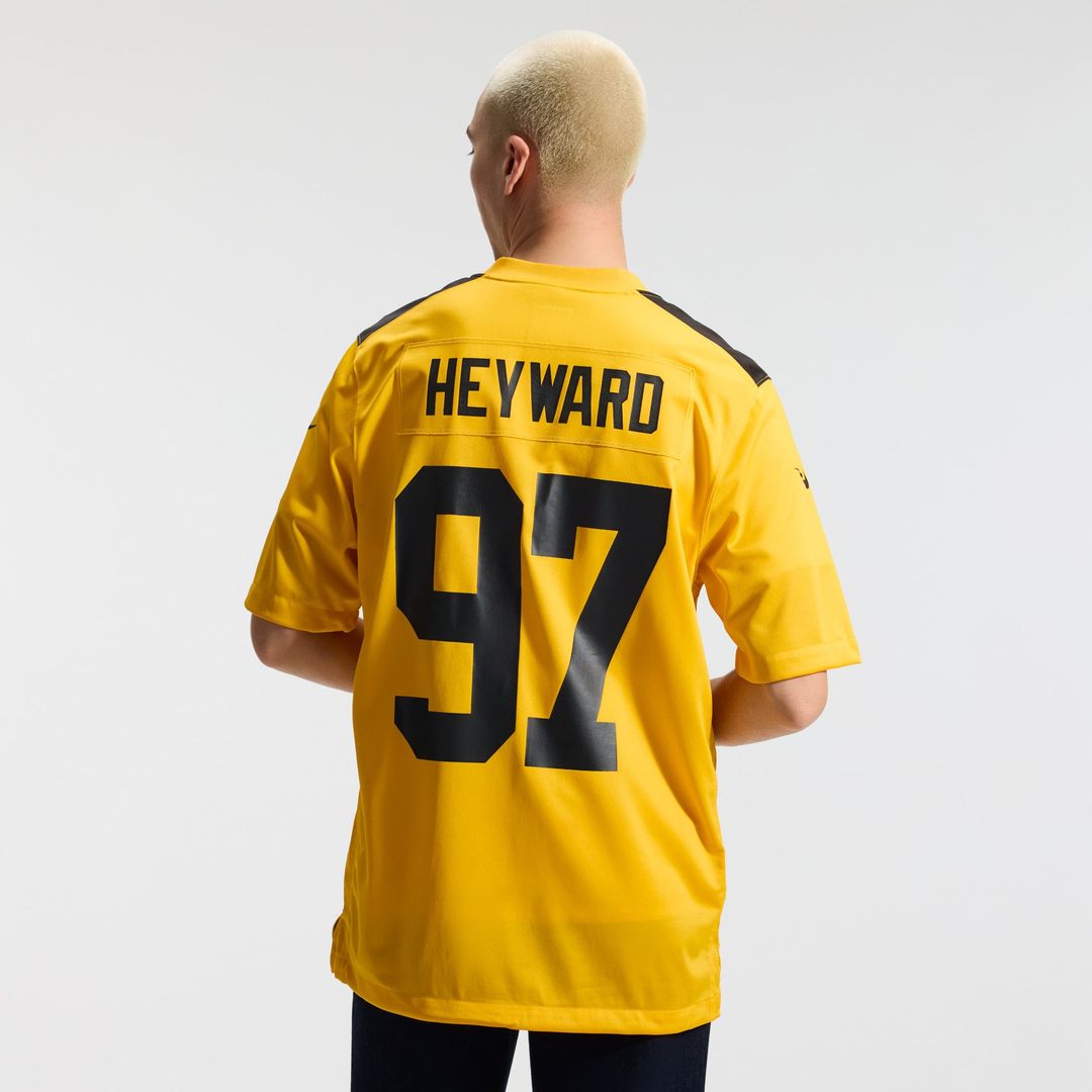 Men's Pittsburgh Steelers Cameron Heyward Nike Black Game Jersey