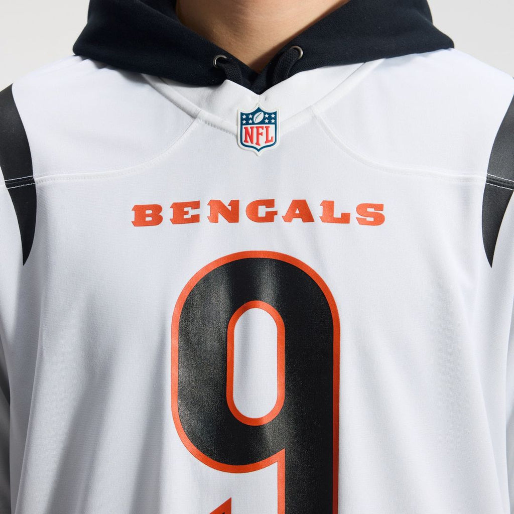 Men's Cincinnati Bengals Joe Burrow Nike White Game Jersey