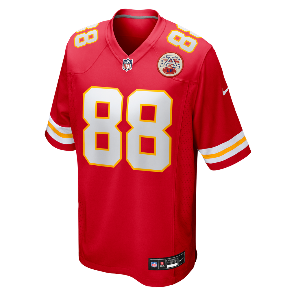 Men's Kansas City Chiefs Jake Briningstool Nike  Red Team Game Jersey
