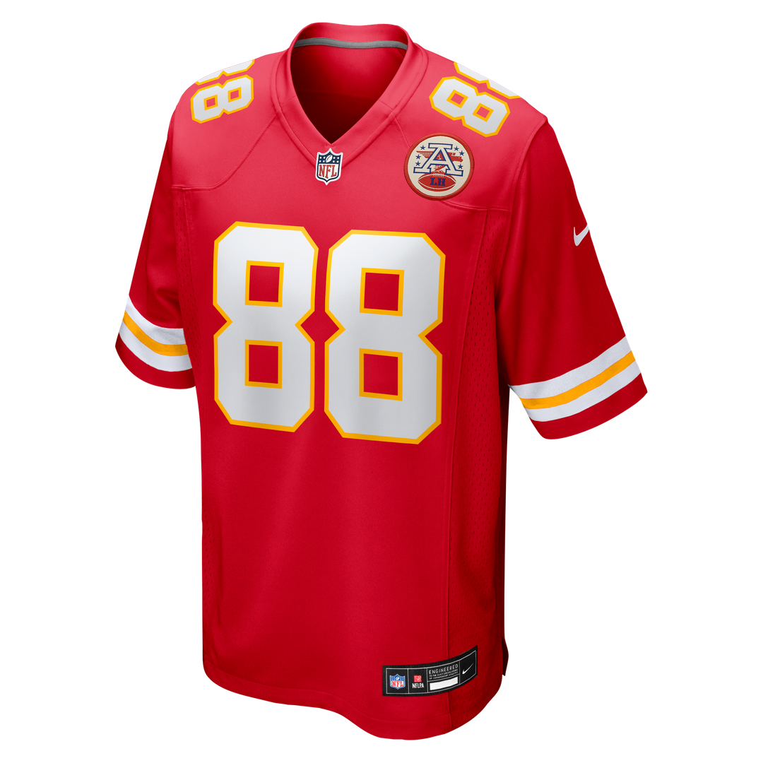 Men's Kansas City Chiefs Jake Briningstool Nike  Red Team Game Jersey