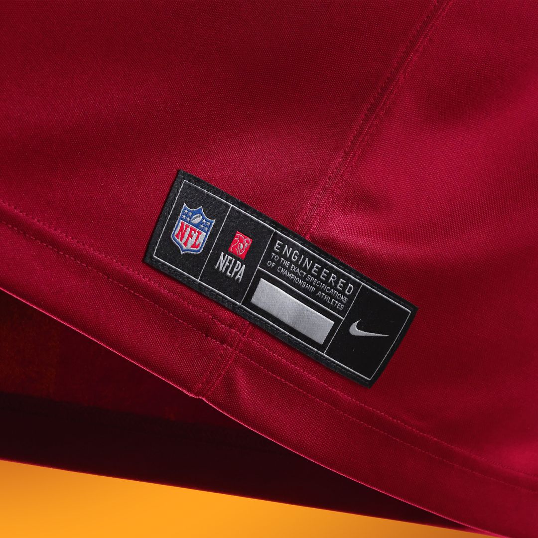 Men's Washington Commanders Mike Sainristil Nike White Vapor F.U.S.E. Stitched Limited Jersey