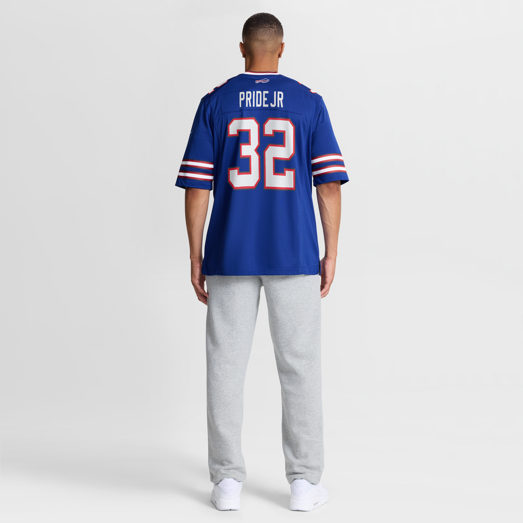 Men's Buffalo Bills Toriano Pride Jr. Nike Royal Team Game Jersey