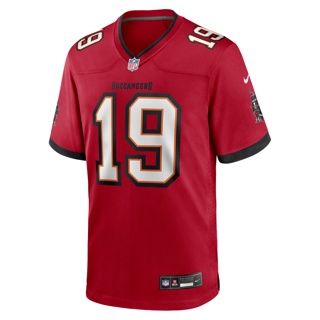 Men's Tampa Bay Buccaneers Keyshawn Johnson Nike Red Game Retired Player Jersey