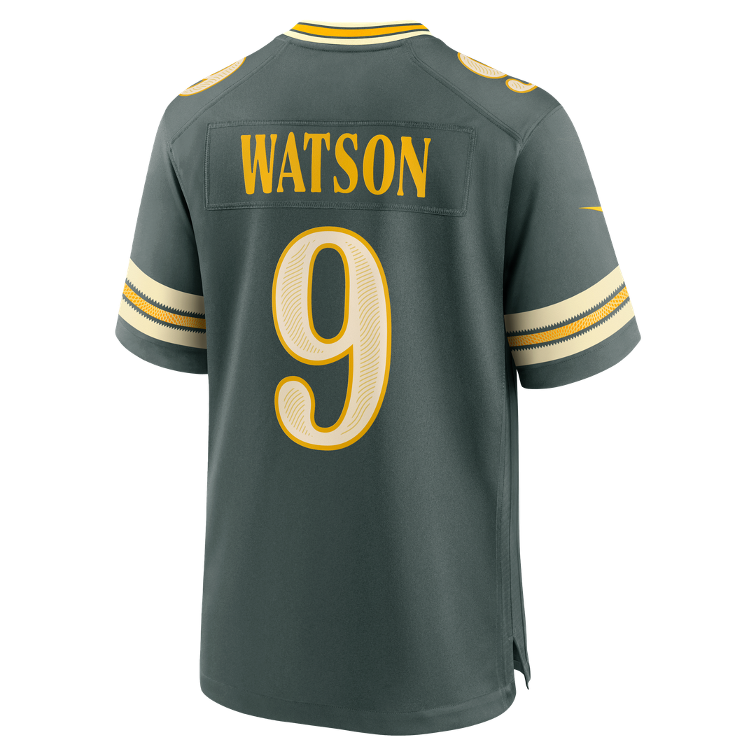 Men's Green Bay Packers Christian Watson Nike Green 2026 Rivalries Collection Game Jersey