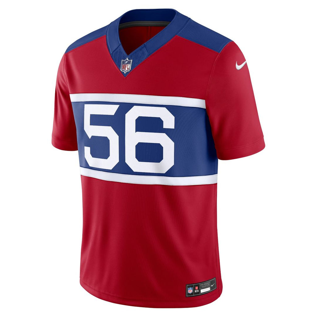 Men's New York Giants Lawrence Taylor Nike Century Red Alternate Vapor F.U.S.E. Retired Player Limited Jersey